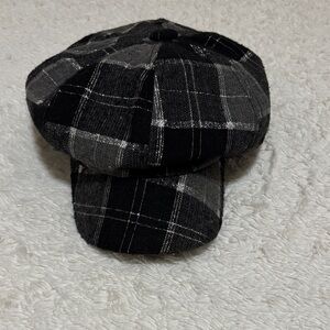 Plaid Newsboy Cap